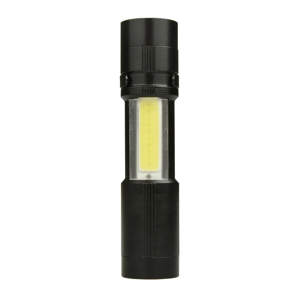 Mini Flashlight Xpe Led Cob Torch Lamp Clip Penlight 1xaaa Powered 4 Modes Pocket Desktop Flashlight#p30 | Лампы и освещение