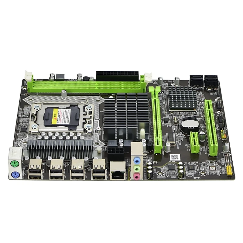 X58 компьютерная материнская плата 1366 Pin DDR3 RECC память настольный компьютер игровой