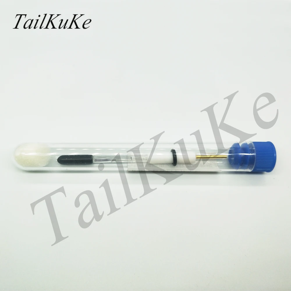 Съемный жидкий серебристо Серебряный Хлоридный электрод Mini Ag / Agcl эталонный 3 8 мм|