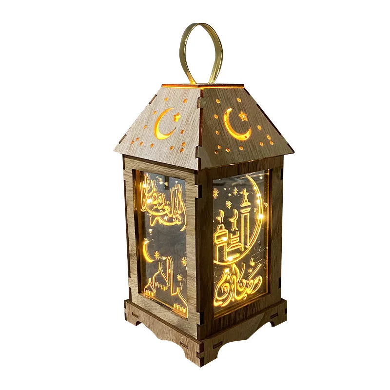 

Home Furnishing decoration Hot-selling Ramadan decorated lanterns Eid al-Fitr wind lanterns ramadan decoration
