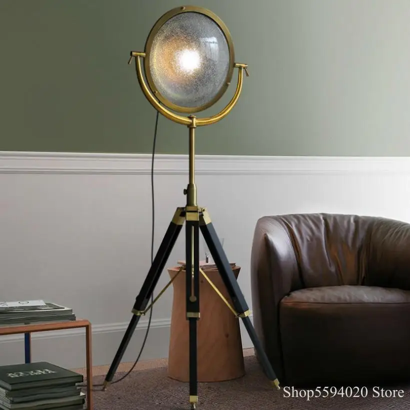 Американская промышленная Напольная Лампа для штатива гостиной стоящая лампа
