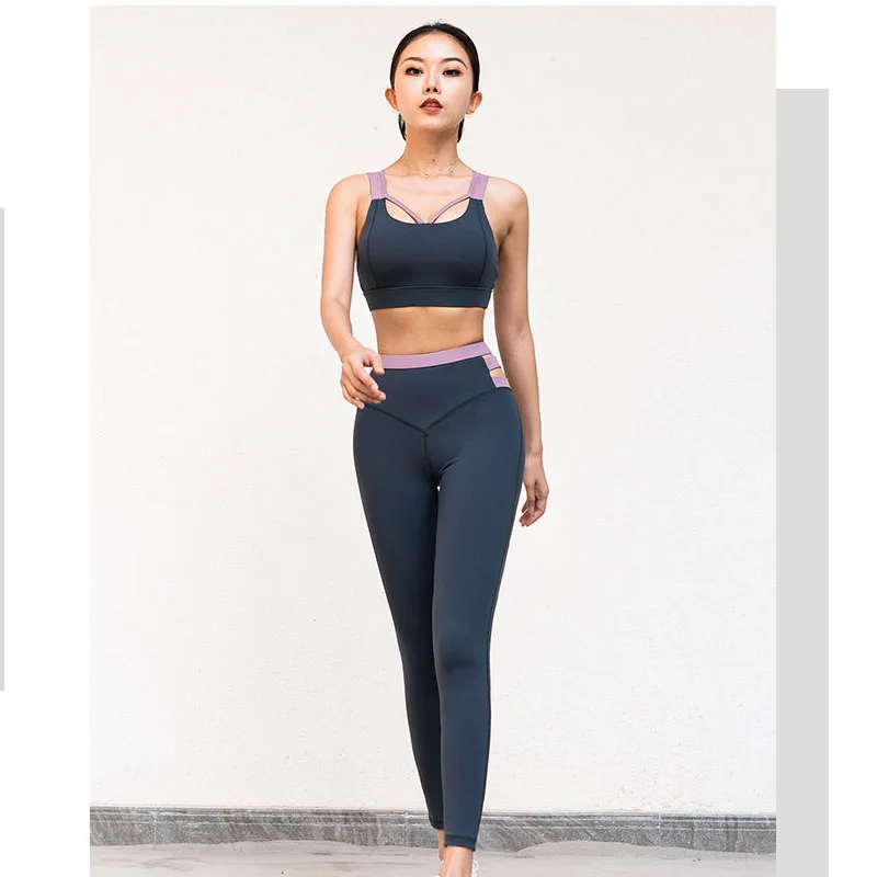 

Women Fitness Suit Yoga Set Gym Clothes Sports Running Sport Tracksuit Quick Dry Sportswear Gym Clothes Yoga Suit