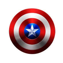47cm Marvel Avengers Captain America Shield Full Metal Vibration Shield Paint Large Handheld Shield Toys Arms For Youth Party