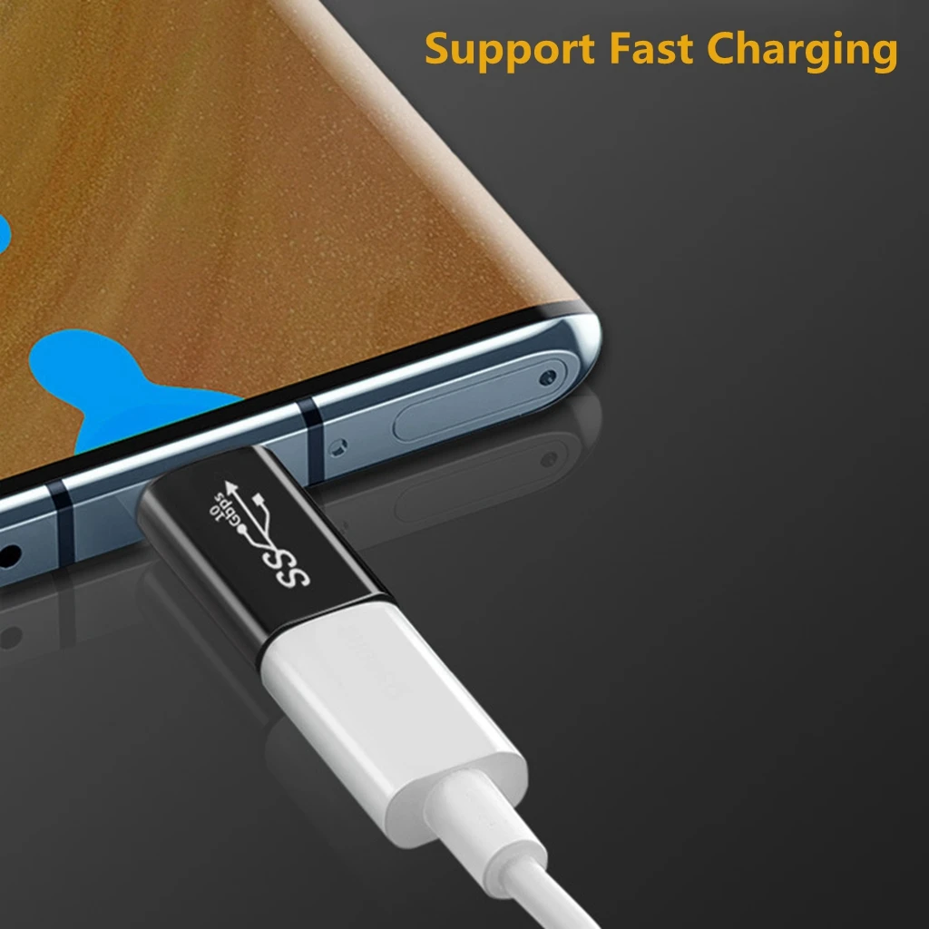 Адаптер USB 3 1 Type C конвертер Мама-папа 10 Гбит/с разъем для зарядки и передачи данных