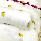 Муслиновое одеяло N lion из 100% бамбукового волокна для новорожденных, пеленки, одеяла, марля для ванны, спальный мешок для младенцев, накидка на коляску, игровой коврик