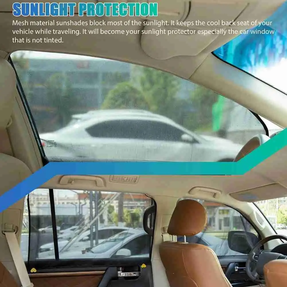 

New Magnetic Car Shade Uv Car Curtain Summer Car Fil Shade Visor Window Side Window Mesh W L7a1