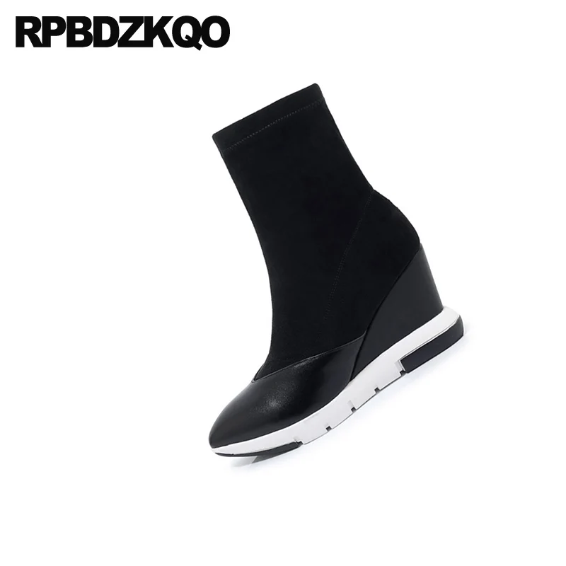 Женские замшевые ботильоны ручной работы роскошные брендовые ботинки из