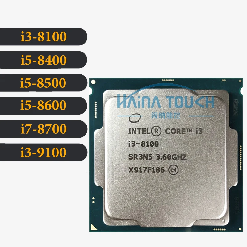 

Intel Core i3-8100 9100 i5-8400 8500 8600 i7-8700 i3 i5 i7 Processor LGA 1151
