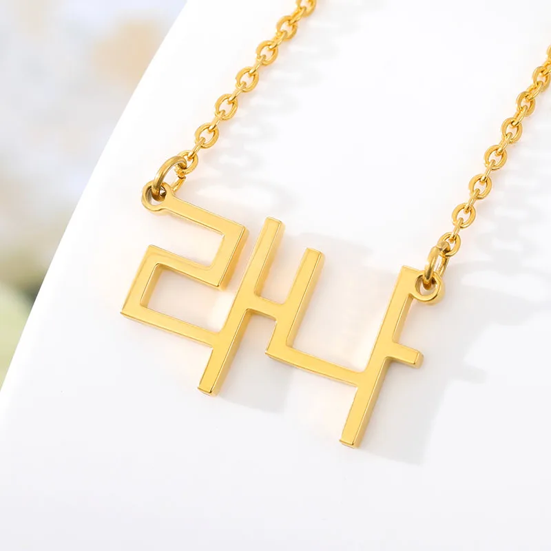 Заказное корейское именное ожерелье персонализированное Золотое розовое колье