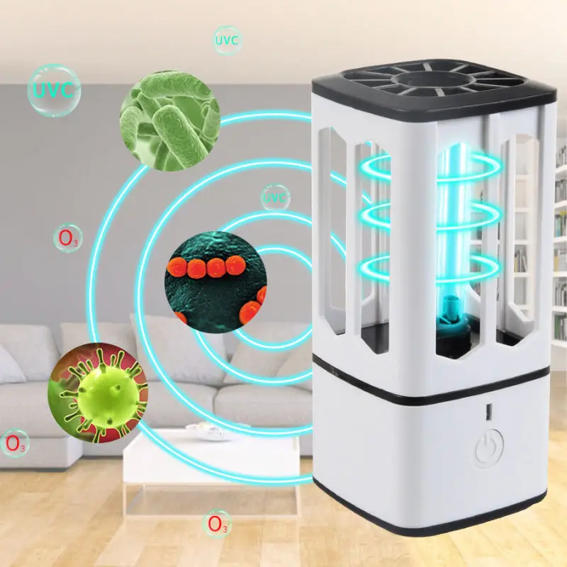 5 в USB перезаряжаемая ультрафиолетовая кварцевая лампа УФ-стерилизатор