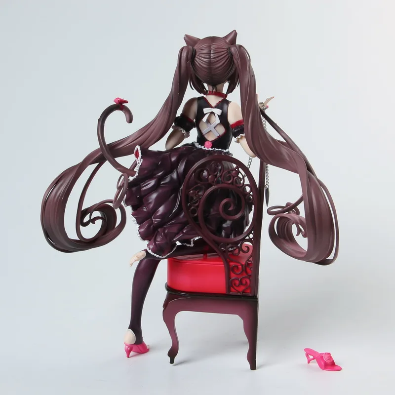 Оригинальные фигурки Nekopara Chocola ваниль ПВХ Кошка девушка сексуальная девушка фигурка японского аниме ПВХ взрослые Фигурки игрушки аниме фигурки