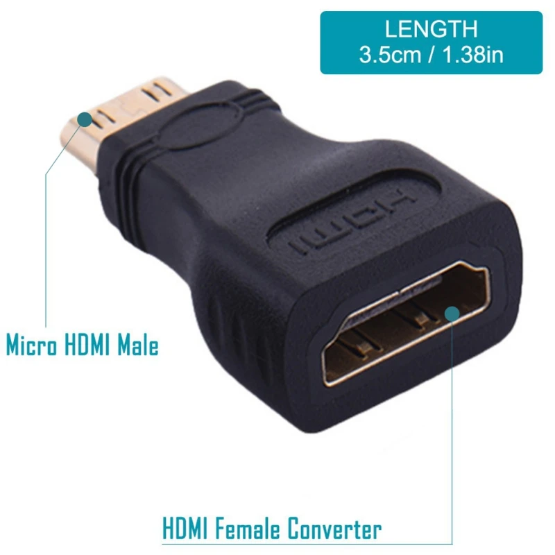 Адаптер Micro HDMI/Mini HDMI-HDMI + преобразователь OTG USB-USB для Android | Электроника
