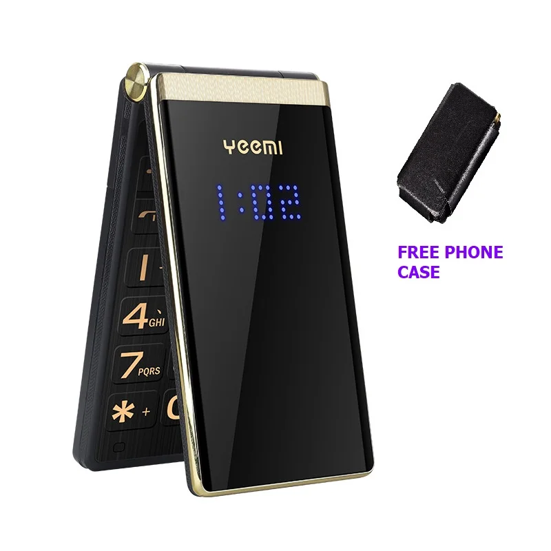 Tkexun разблокированный откидной сенсорный дисплей 3G WCDMA мобильный телефон для