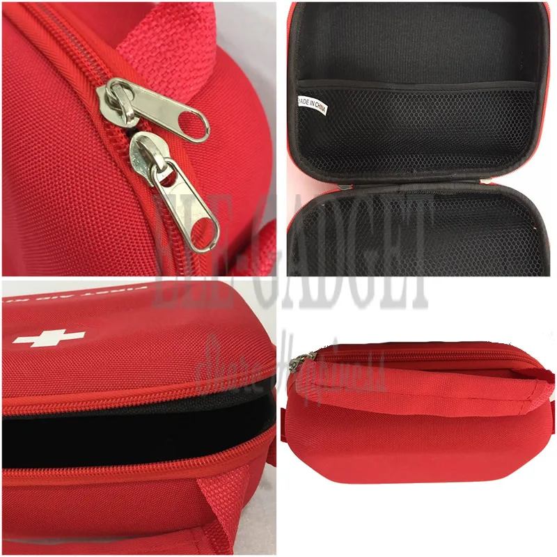 

High Quality Home Portable Waterproof First Aid Kit Red EVA Bag For Family Or Travel Emergency Medical Treatment