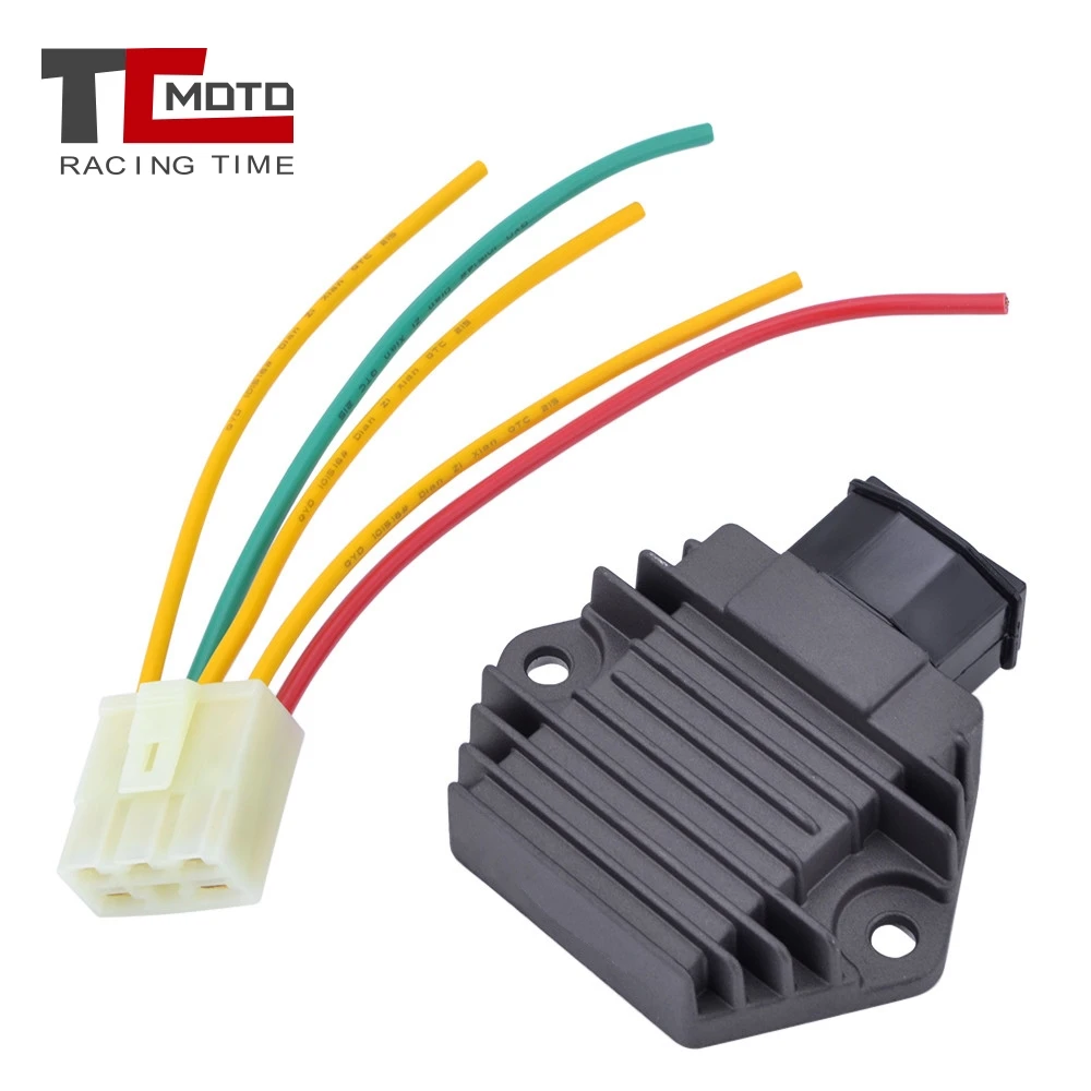 Регулятор напряжения TCMOTO 12 В для Honda VT250 Выпрямитель тока SPADA MC20 MC 20 PC800 PC 800 1989-1998