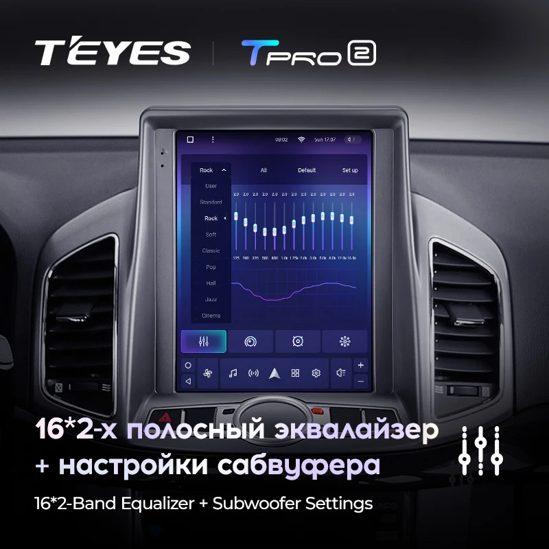 TEYES TPRO 2 Штатная магнитола For Шевроле Каптива 1 рестайлинг Chevrolet Captiva 2011 - 2016 Tesla style