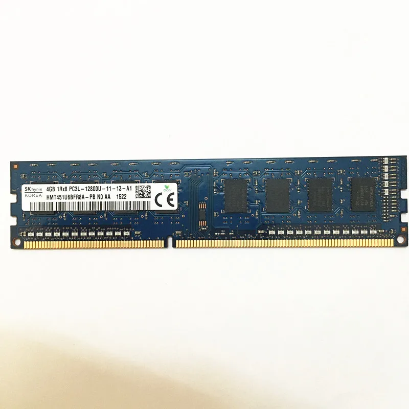 

Оперативная память SKhynix ddr3 s 4 Гб 1Rx8 PC3L-12800U-11 DDR3 4 Гб 1600 МГц память 240pin ОЗУ для настольного компьютера