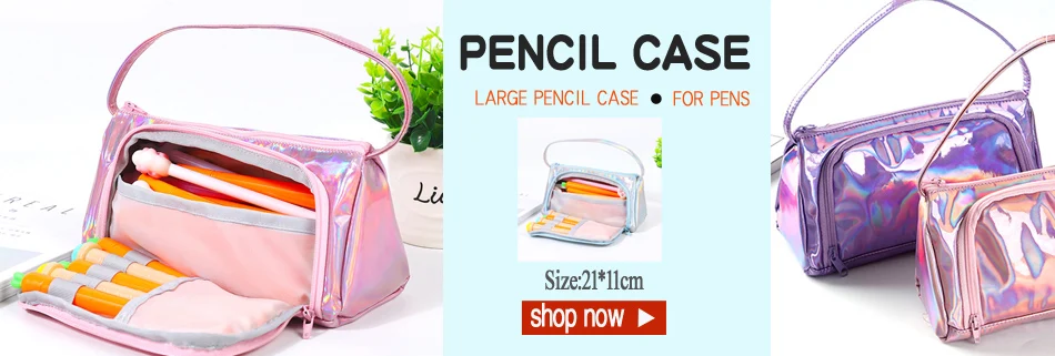 Пенал школьные принадлежности Estuche Escolar Pennen Etui большой Astuccio Porta Penne School Trousse Scolaire Stylo холст Hairball