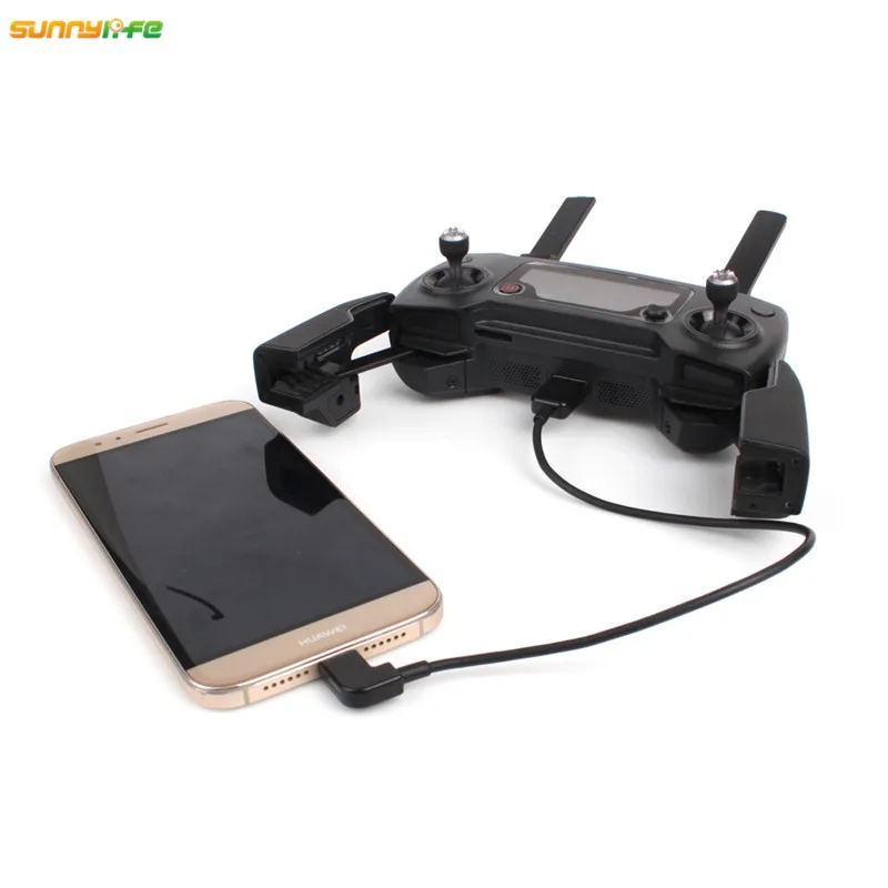 Для DJI Spark для DJI Mavic Pro Аксессуары Mavic Air Phantom 4 IOS Android зарядное устройство соединительная линия TYPE-C USB кабель для передачи данных