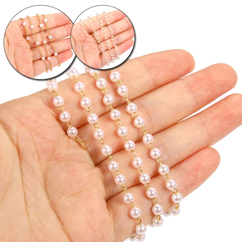 

1 Meter Length DIY Necklace Chain Accessories Silver Gold Color Alloy Chain Jewelry Making Chains Jewelry Findings Wholesale