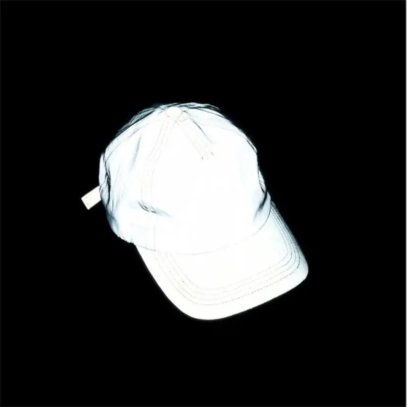 Модные унисекс Светоотражающие регулируемые мужские бейсболки уличная хип хоп