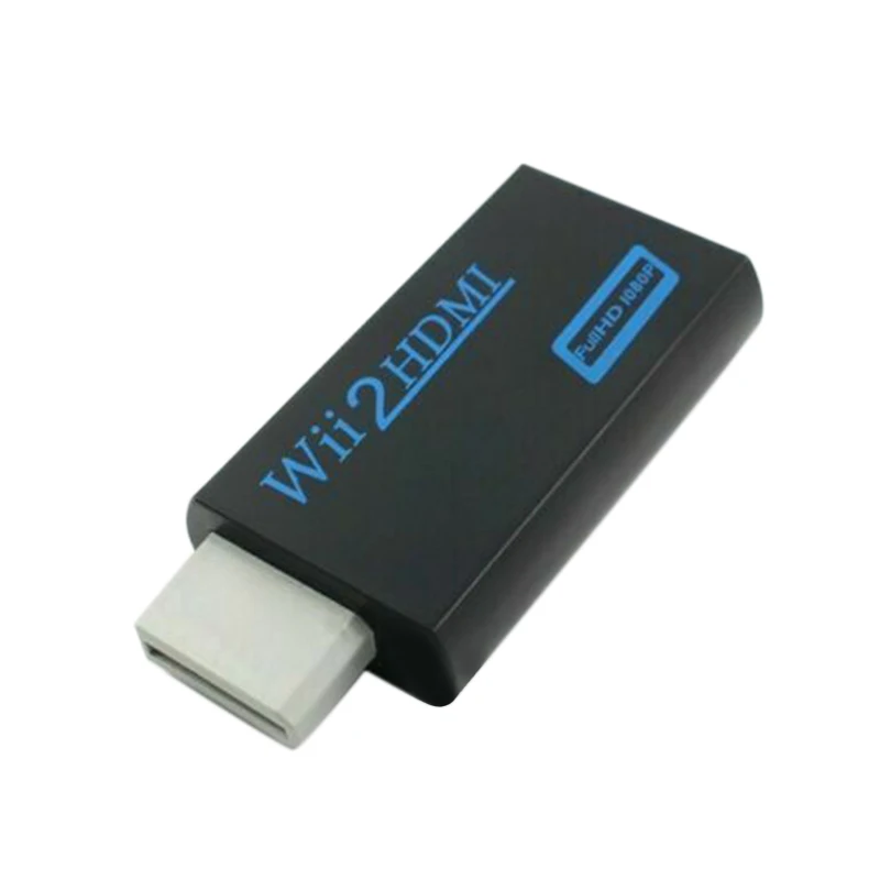 Портативный для Wii к HDMI 2HDMI Full HD конвертер o выходной адаптер ТВ