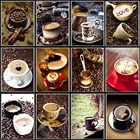 5D Алмазная мозаика с животными, круглые алмазные мозаичные узоры, украшение для дома сделай сам