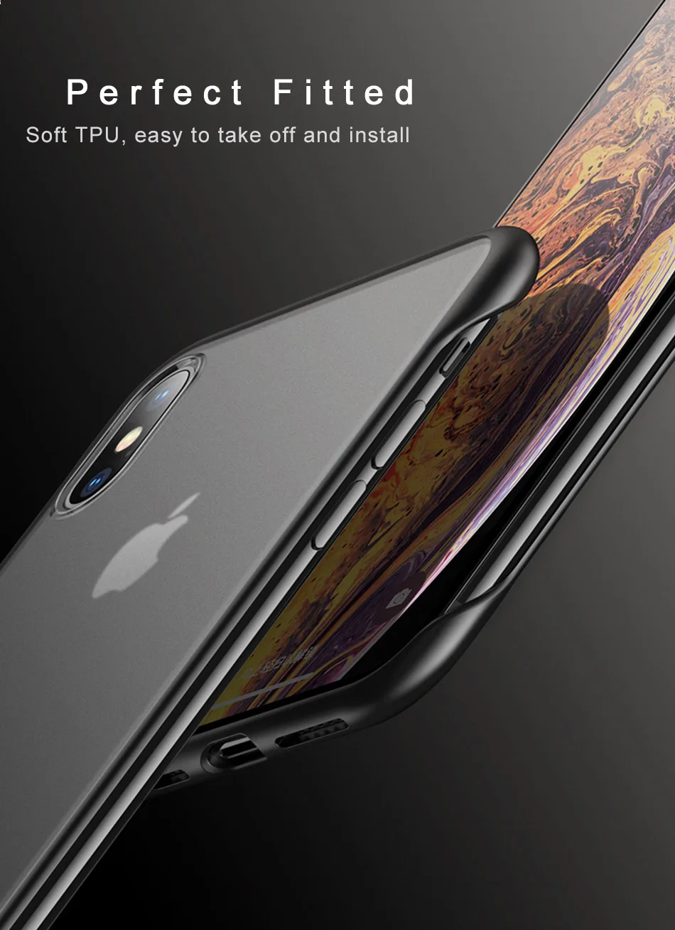 Soft Frameless Ring Design Scrub phone Case for Xiaomi Redmi Note 7 8 9 9SE K20 9T CC9 CC9E A3 Y3 Lite Pro Back Cover Coque |