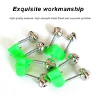 Стандартные портативные практичные товары, кольцо из АБС-пластика, зеленые уличные инструменты, рыболовные снасти, рыболовные колокольчики
