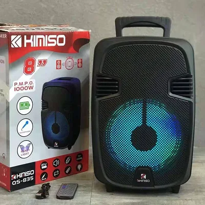 Внешняя портативная беспроводная bluetooth-Колонка на колесиках 8 дюймов |