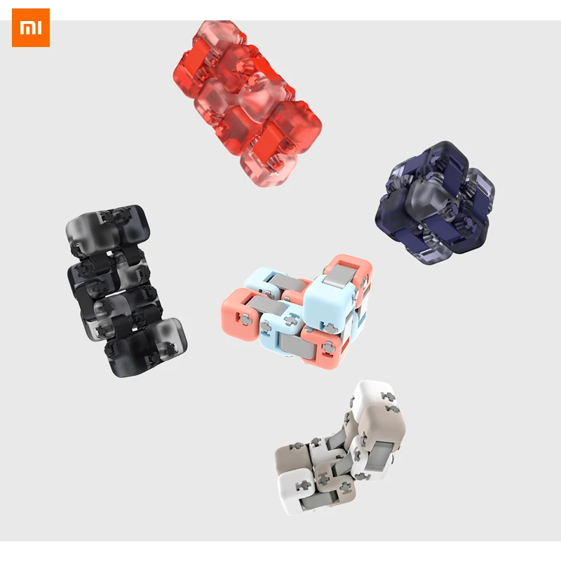 Оригинальные 5 цветов Xiaomi куб Миту Спиннер пальчиковые кубики портативные умные
