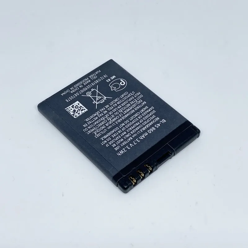 Высококачественный аккумулятор 860 мАч BL 4S для Nokia 1006 2680s 3600s 3602S 6202C 6208c 7020 7100s 7610 3710f