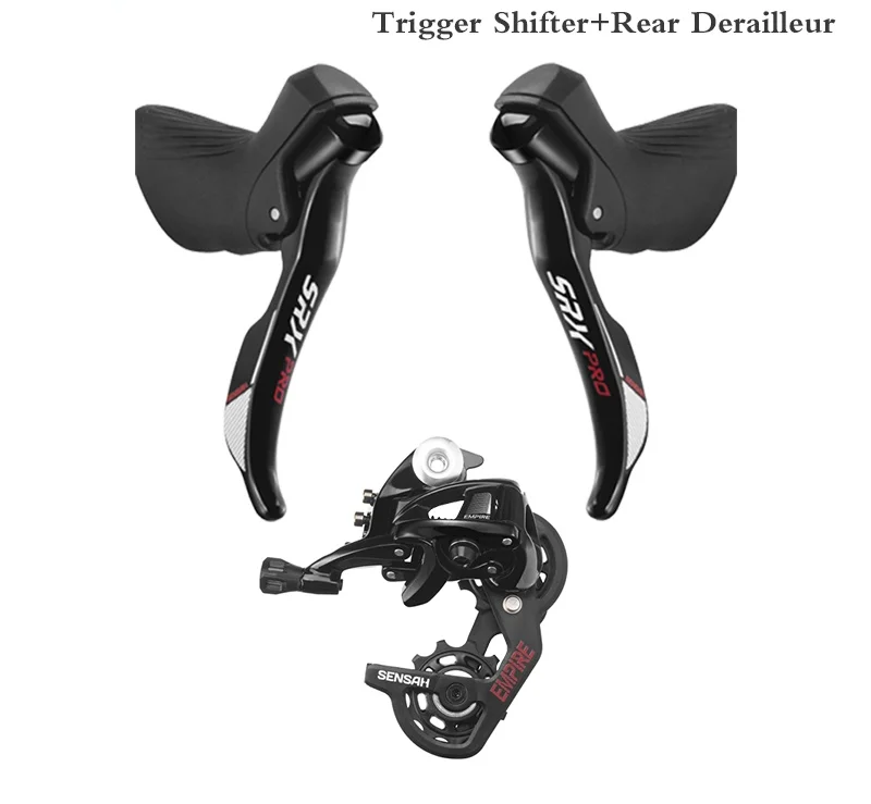 

2 x11 Speed Front/Rear Derailleurs + Shifter + Cassette Flywheel + KMC Chain 22S Road Bike Derailleur Groupset