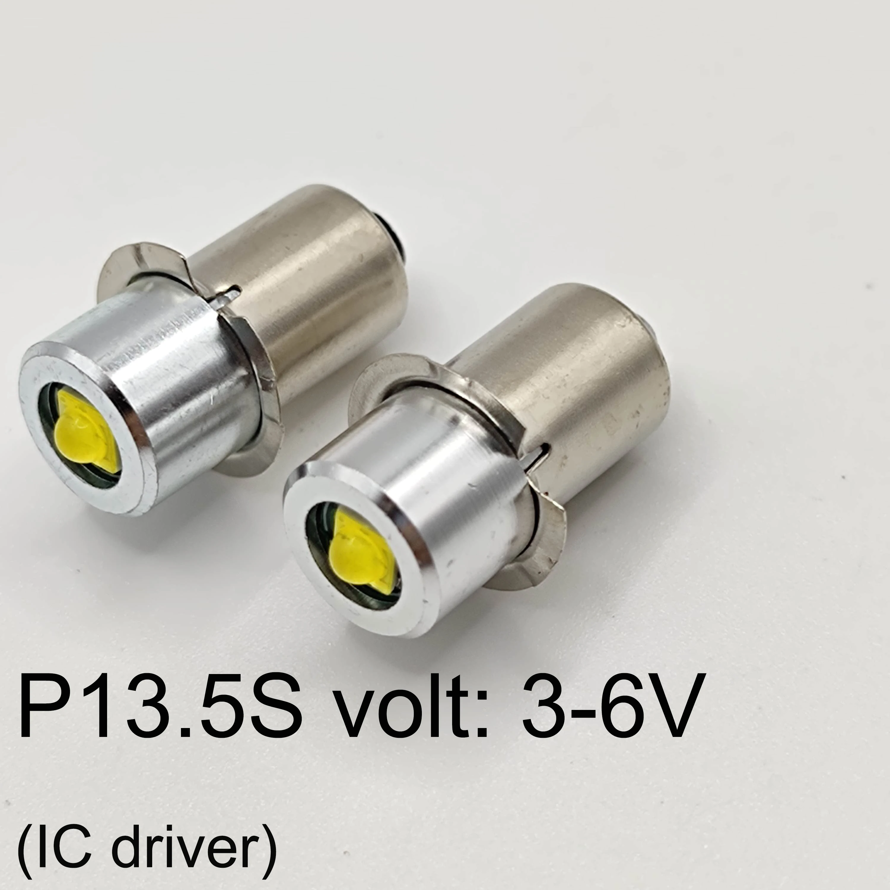 

P13.5S E10 3W 3V 4.5V 6V Светодиодная лампа для фонарика Сменная лампа для фонарика Аварийные лампы для работы 3-9 ячеек 12 В 18 В 24 В