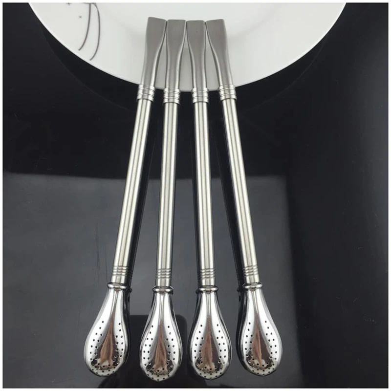 Yerba Mate соломенная соломка фильтрующие ложки многоразовые металлические Pro