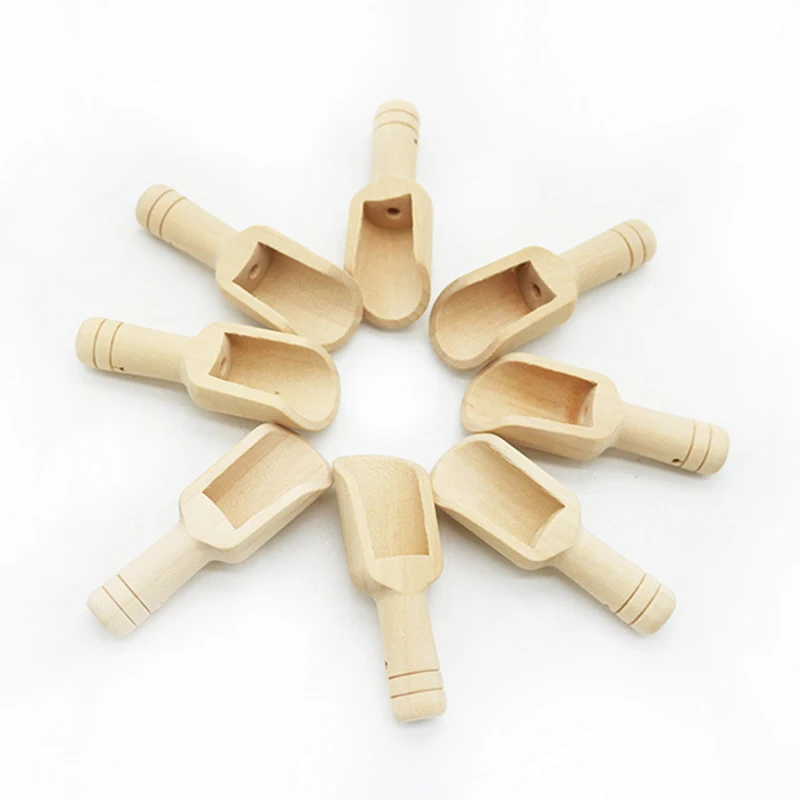 Деревянная кухонная искусственная сахарная чайная кофейная деревянная ложка