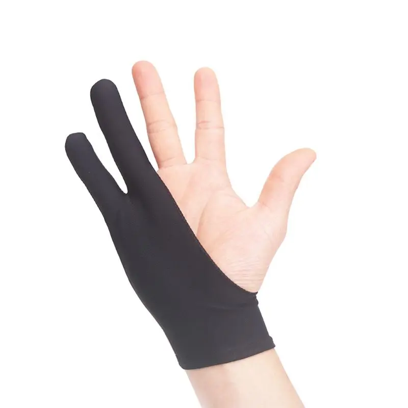 

2 Fingers Drawing Glove Anti-fouling Artist Favor Any Graphics Painting Writing Digital ablet For Right And Left Hand