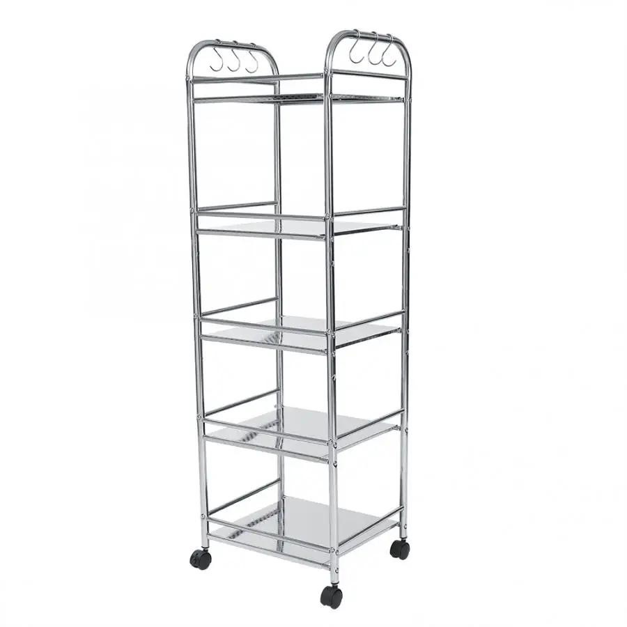 5 круглый Ланч-бокс Нержавеющая сталь стеллаж для хранения полки Пособия по