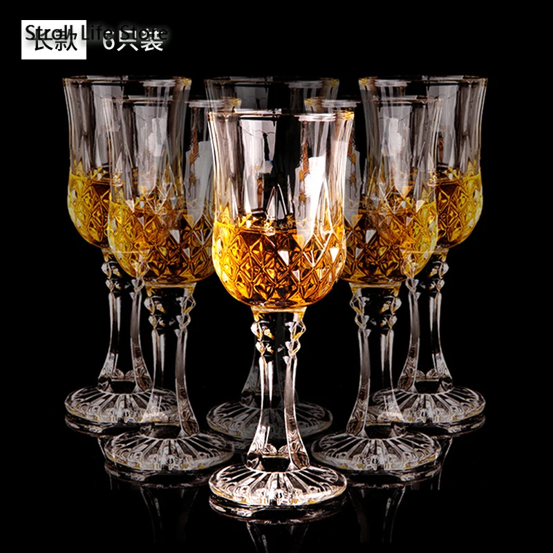 Хрустальное стекло для виски алмазная чашка красного вина набор Кубок