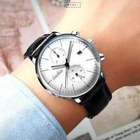 Fashion Bubble Glass Concise Watches 30M Waterproof 316L Stainless Steel Watches Quartz Wrist Watch for Men and Women Male gift