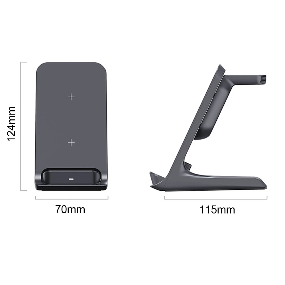 

3 in 1 35W Qi Fast Wireless Charger Stand Holder for Smartphone 11 XS XR Charing Dock Station for Apple Watch 6 5 4 3 for xiaomi