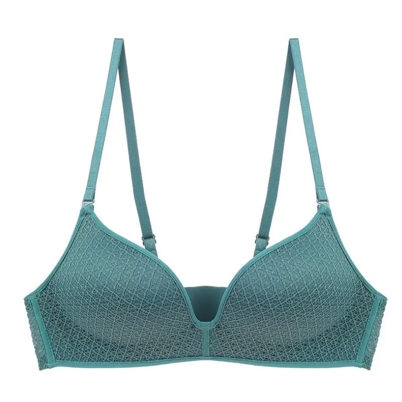 

FITWEE Seamless Bra For Women Sexy Wireless Comfort Underwear Push Up Convertible Straps Bralette Solid Color Female Top