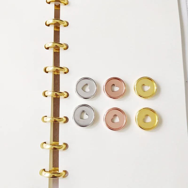 100 шт. пластиковые переплетные кольца для блокнотов|Скрепки и скобы| |