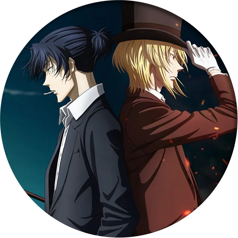 Free Shipping MORIARTY THE PATRIOT Badge Anime Accessories MORIARTY Brooch Pin Backpack Decoration Children's gift
