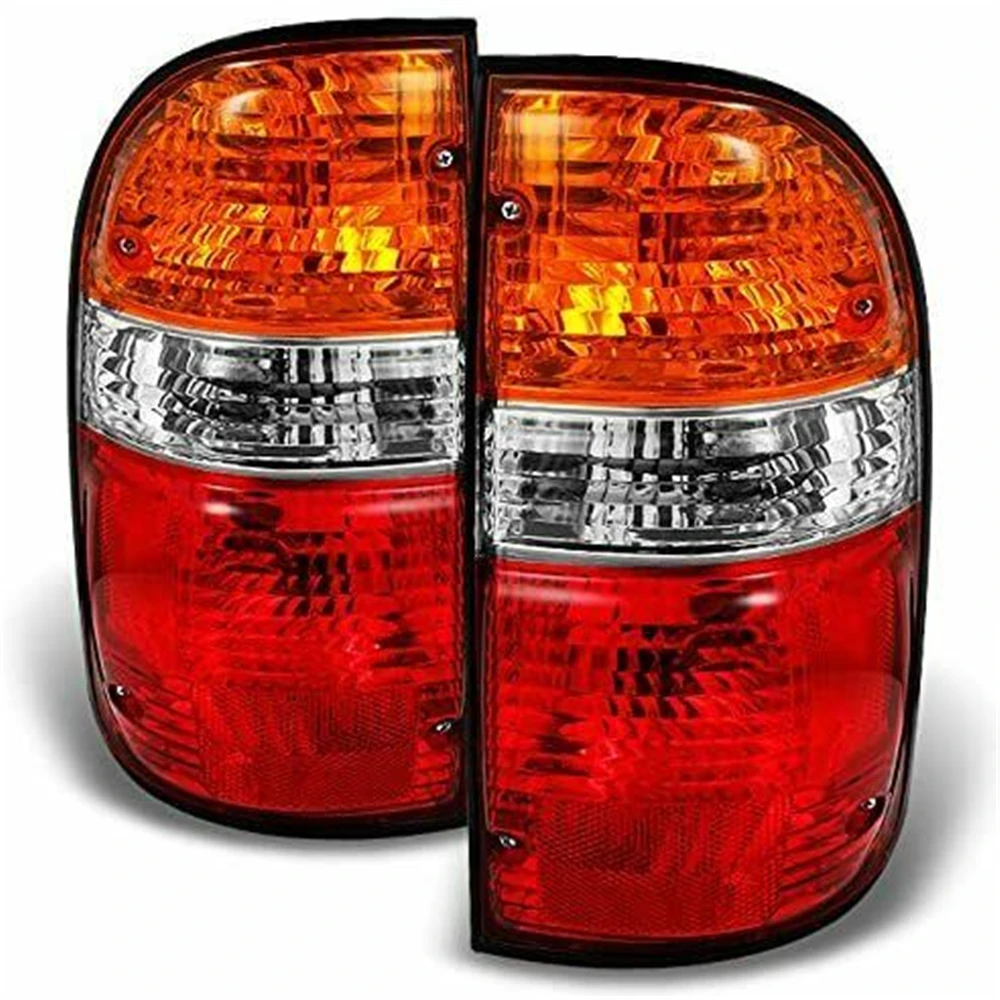 1 Pair Rear Side Tail Brake Lights Lamps Replacement Left+Right for Toyota Tacoma 2001 2002 2003 2004