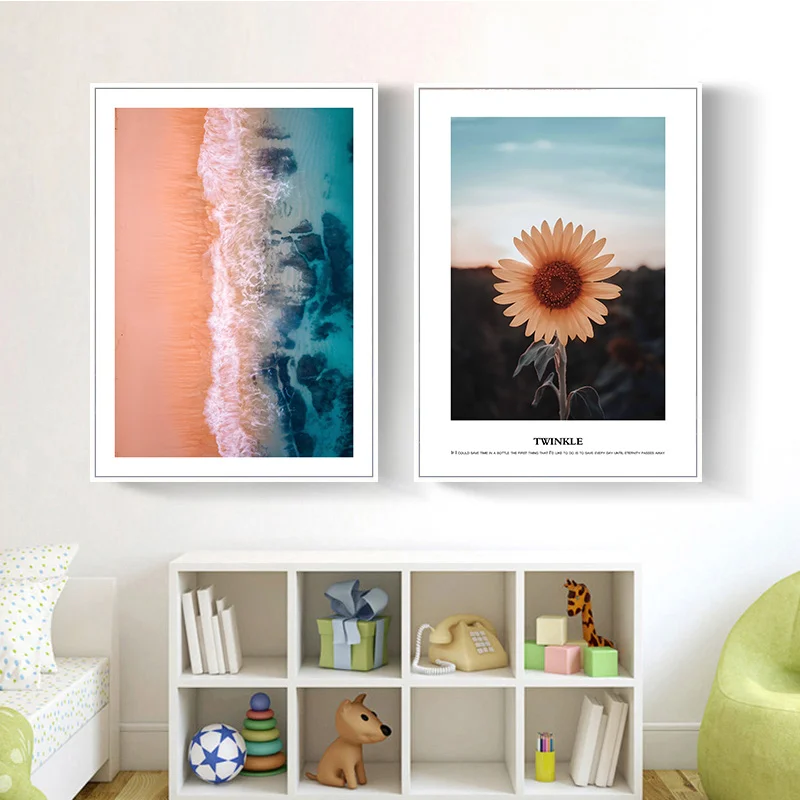 Скандинавский современный минималистичный пейзаж архитектура розовый морской