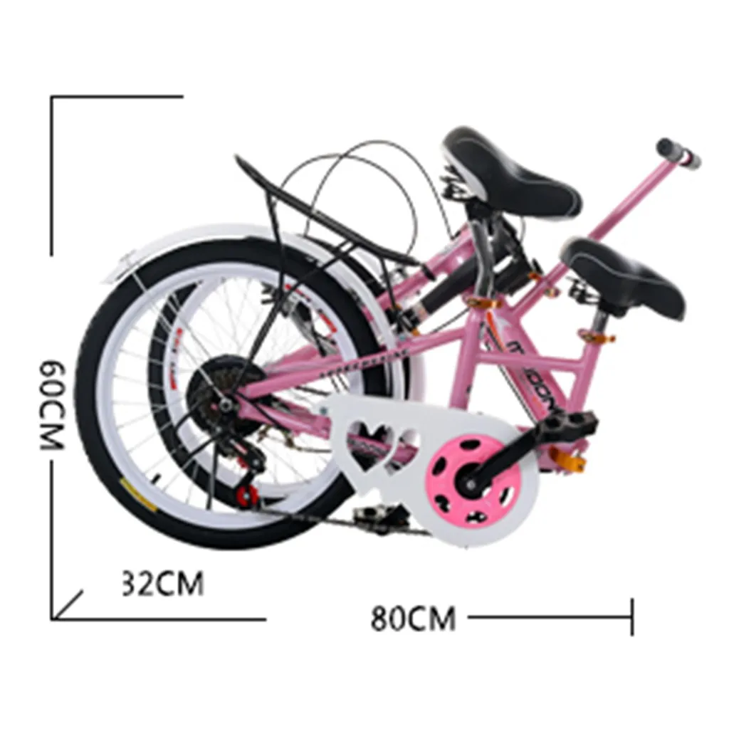 Складной велосипед ульсветильник складной мини-велосипед 20 дюймов с трехножной