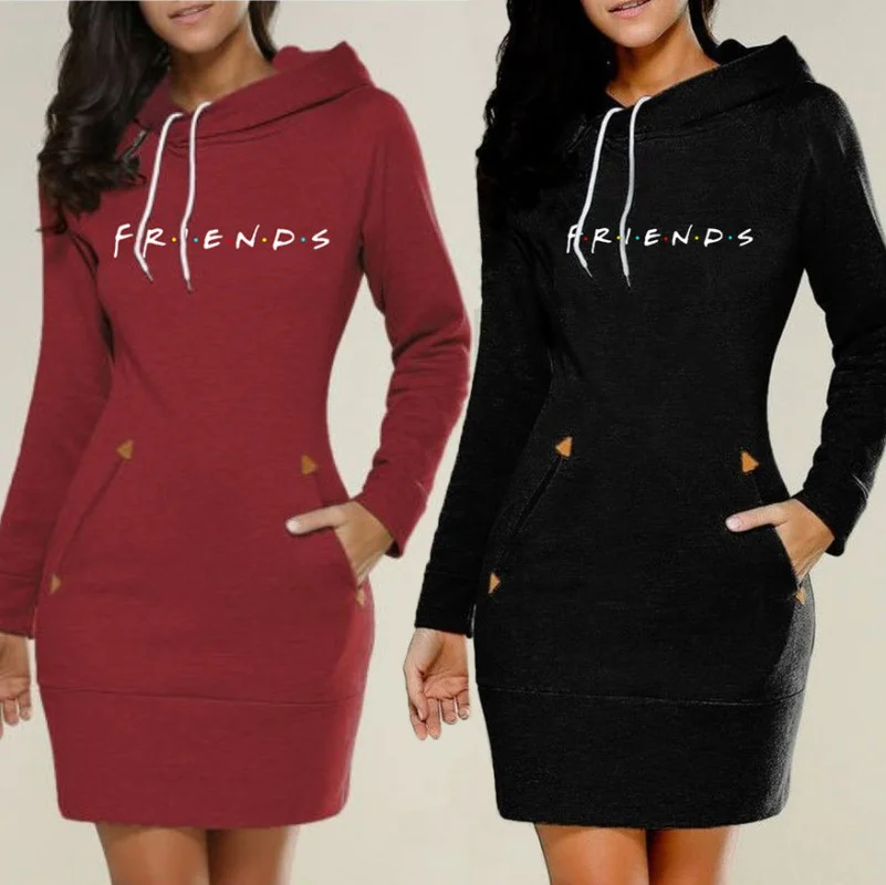 

Длинная толстовка с капюшоном однотонная Толстовка С Карманами Туника на шнурке женское платье на шнурке с длинным рукавом на молнии Повсе...