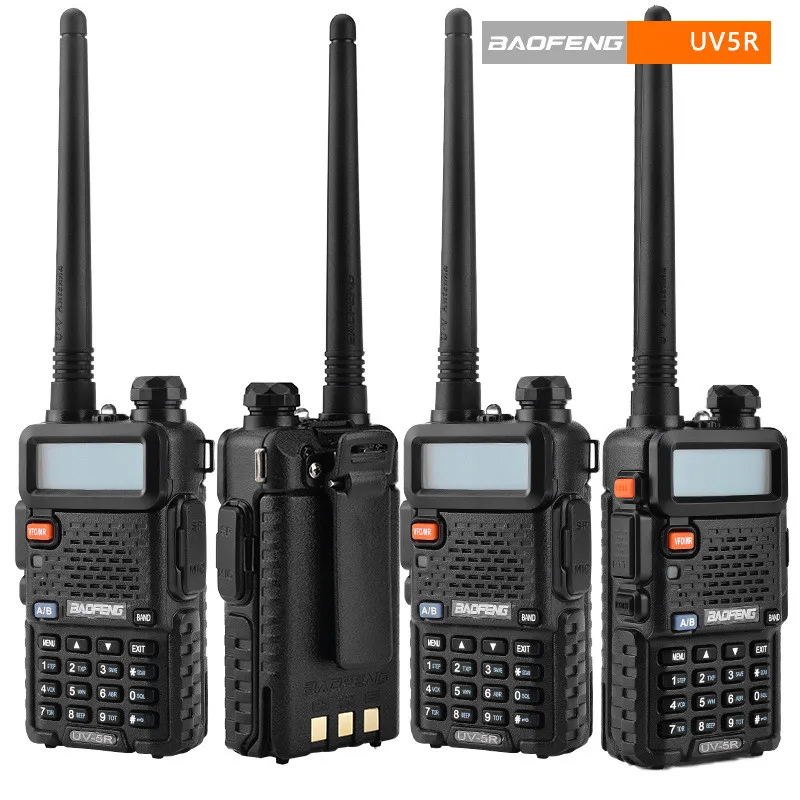 

Ham Radio UV-5R 8W высокомощное двухдиапазонное радио с аккумулятором емкостью более 4500 мАч и телефонной антенной