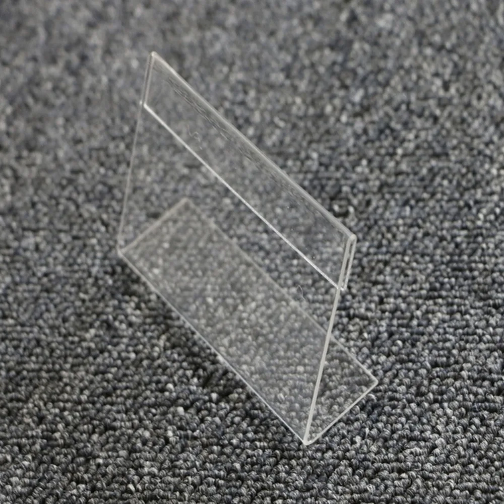 25 шт. ценник стенд для этикетки 20x40 мм стойка магазина мини прозрачный